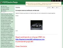 Tablet Screenshot of fepelectrotesjo.wikispaces.com