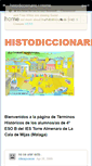 Mobile Screenshot of histodiccionario.wikispaces.com