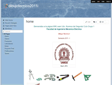 Tablet Screenshot of dibujotecnico2011i.wikispaces.com