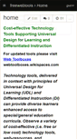 Mobile Screenshot of freewebtools.wikispaces.com