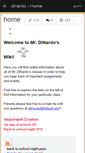 Mobile Screenshot of dinardo.wikispaces.com