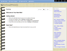 Tablet Screenshot of hootcampapchemistry.wikispaces.com