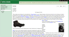 Desktop Screenshot of cleats.wikispaces.com