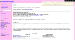 Desktop Screenshot of hcswebdesign.wikispaces.com