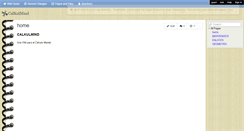 Desktop Screenshot of calkulmind.wikispaces.com
