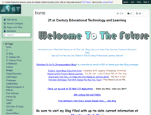 Tablet Screenshot of 21centuryedtech.wikispaces.com