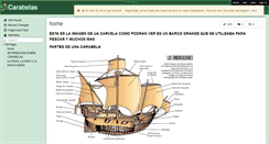 Desktop Screenshot of carabelas.wikispaces.com