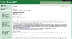 Desktop Screenshot of iah211dspring2011.wikispaces.com