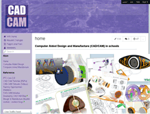 Tablet Screenshot of cadcam.wikispaces.com