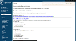Desktop Screenshot of glynrevision.wikispaces.com