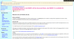 Desktop Screenshot of justbasic.wikispaces.com
