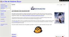 Desktop Screenshot of madameboyer.wikispaces.com