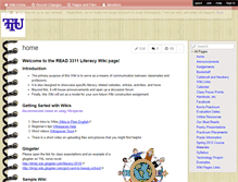 Tablet Screenshot of literacyblock2010.wikispaces.com