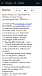 Mobile Screenshot of history112.wikispaces.com