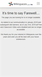 Mobile Screenshot of newwavemedia.wikispaces.com