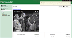 Desktop Screenshot of genirevolution.wikispaces.com