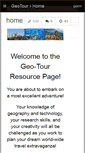 Mobile Screenshot of geotour.wikispaces.com