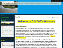 Tablet Screenshot of cs300x.wikispaces.com