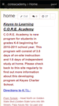 Mobile Screenshot of coreacademy.wikispaces.com