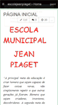 Mobile Screenshot of escolajeanpiaget.wikispaces.com