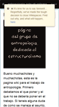 Mobile Screenshot of antropologia-estructuralismo.wikispaces.com