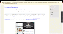 Desktop Screenshot of kctesterman.wikispaces.com