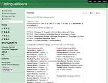 Tablet Screenshot of bilingualiliberis.wikispaces.com