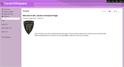 Desktop Screenshot of canamwikispace.wikispaces.com