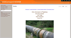 Desktop Screenshot of co2corrosionchem409.wikispaces.com