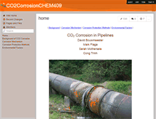 Tablet Screenshot of co2corrosionchem409.wikispaces.com