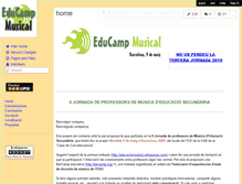 Tablet Screenshot of educampmusical.wikispaces.com
