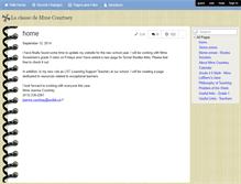 Tablet Screenshot of jocourtney.wikispaces.com