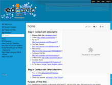 Tablet Screenshot of edcampoc.wikispaces.com