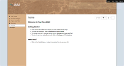 Desktop Screenshot of jum.wikispaces.com