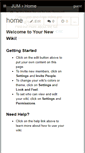 Mobile Screenshot of jum.wikispaces.com