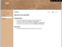 Tablet Screenshot of jum.wikispaces.com