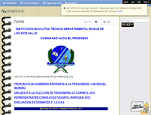 Tablet Screenshot of insroque.wikispaces.com