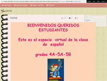 Tablet Screenshot of adryda.wikispaces.com