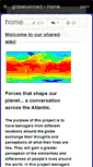 Mobile Screenshot of globalconnect.wikispaces.com