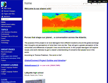 Tablet Screenshot of globalconnect.wikispaces.com