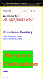 Mobile Screenshot of go-islanders.wikispaces.com