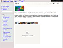 Tablet Screenshot of esa2mgoodwin.wikispaces.com