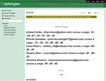 Tablet Screenshot of dptoingles.wikispaces.com