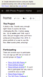 Mobile Screenshot of 365photoproject.wikispaces.com
