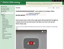 Tablet Screenshot of engg1000-mining.wikispaces.com