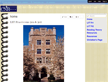 Tablet Screenshot of cnrlitpracticum.wikispaces.com