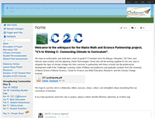 Tablet Screenshot of c2cmsp.wikispaces.com