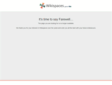 Tablet Screenshot of iesanisidro.wikispaces.com