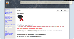 Desktop Screenshot of carlsonibenglish.wikispaces.com