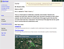 Tablet Screenshot of farmer.wikispaces.com